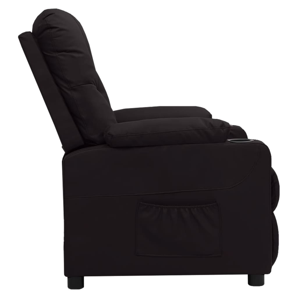 Fauteuil inclinable Noir Similicuir - XIOS