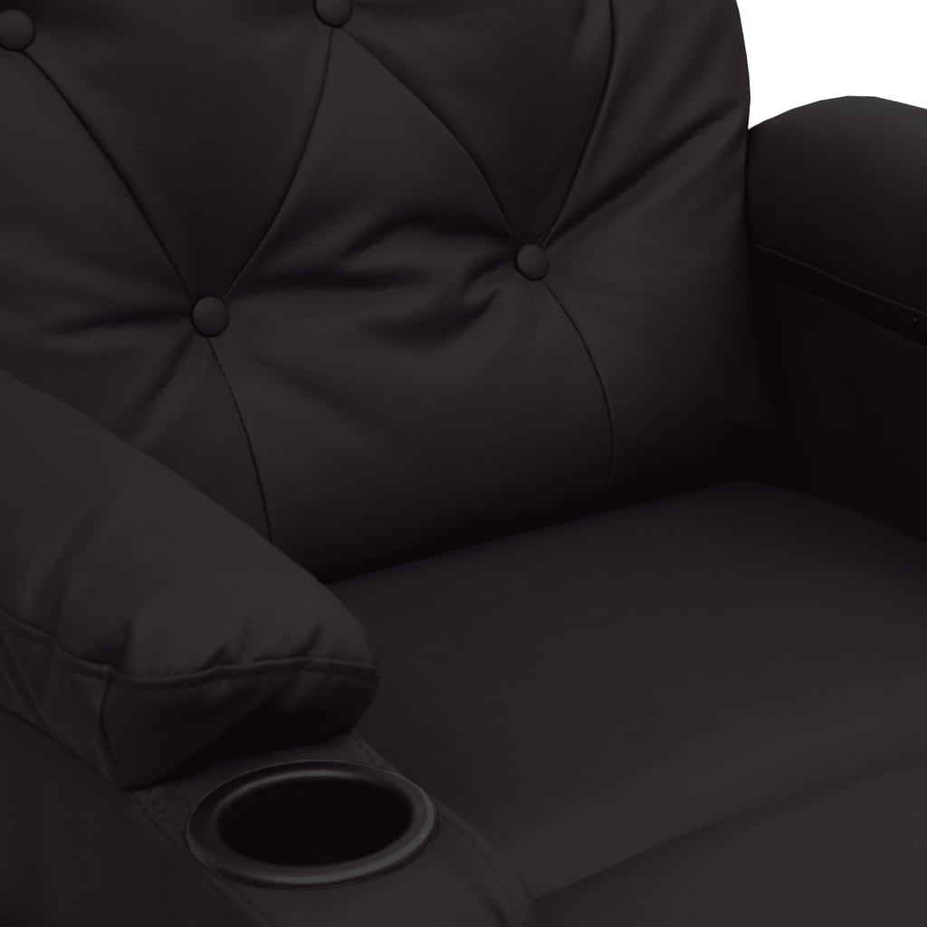 Fauteuil inclinable Noir Similicuir - XIOS