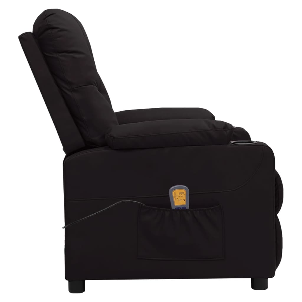 Fauteuil de massage Noir Similicuir - XIOS
