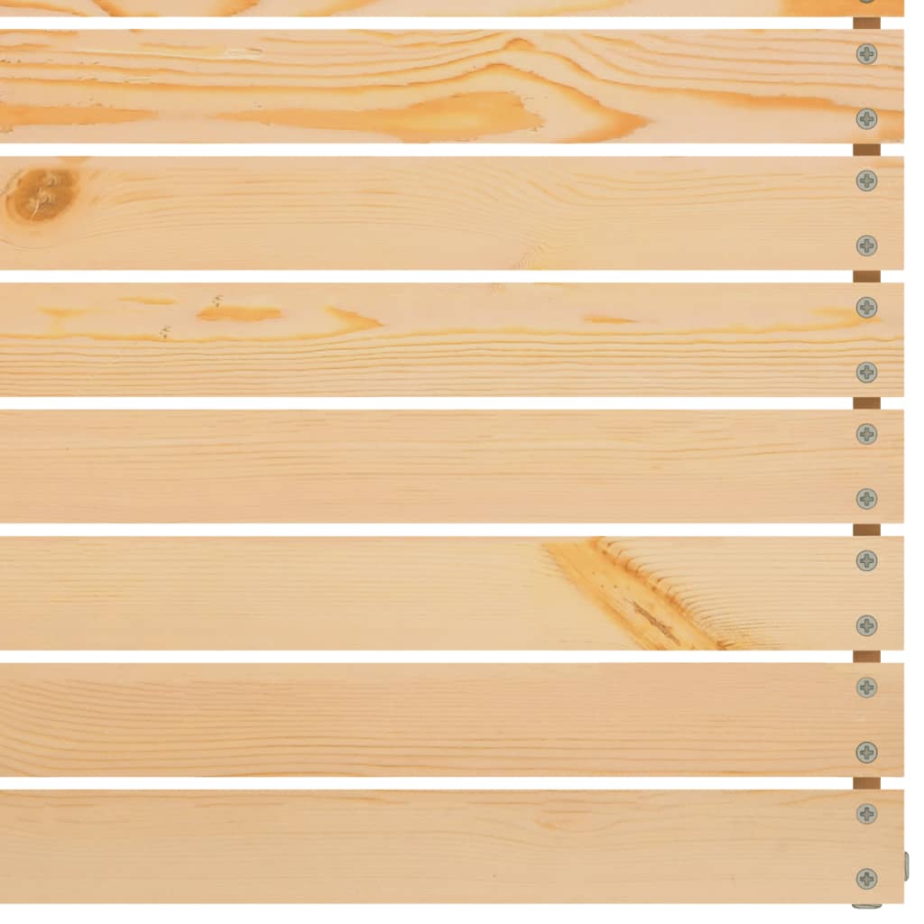 Salon de jardin 3 pcs Bois de pin massif