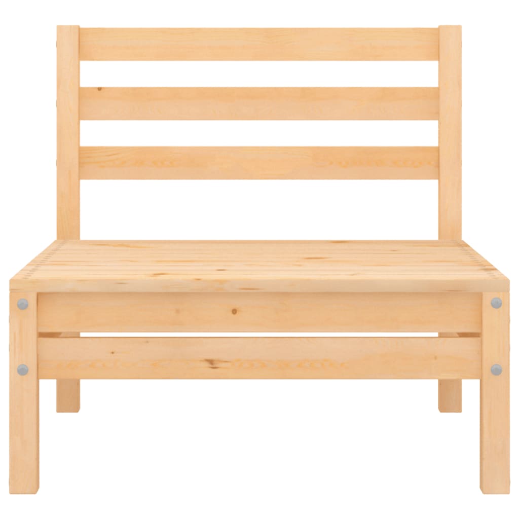 Salon de jardin 3 pcs Bois de pin massif