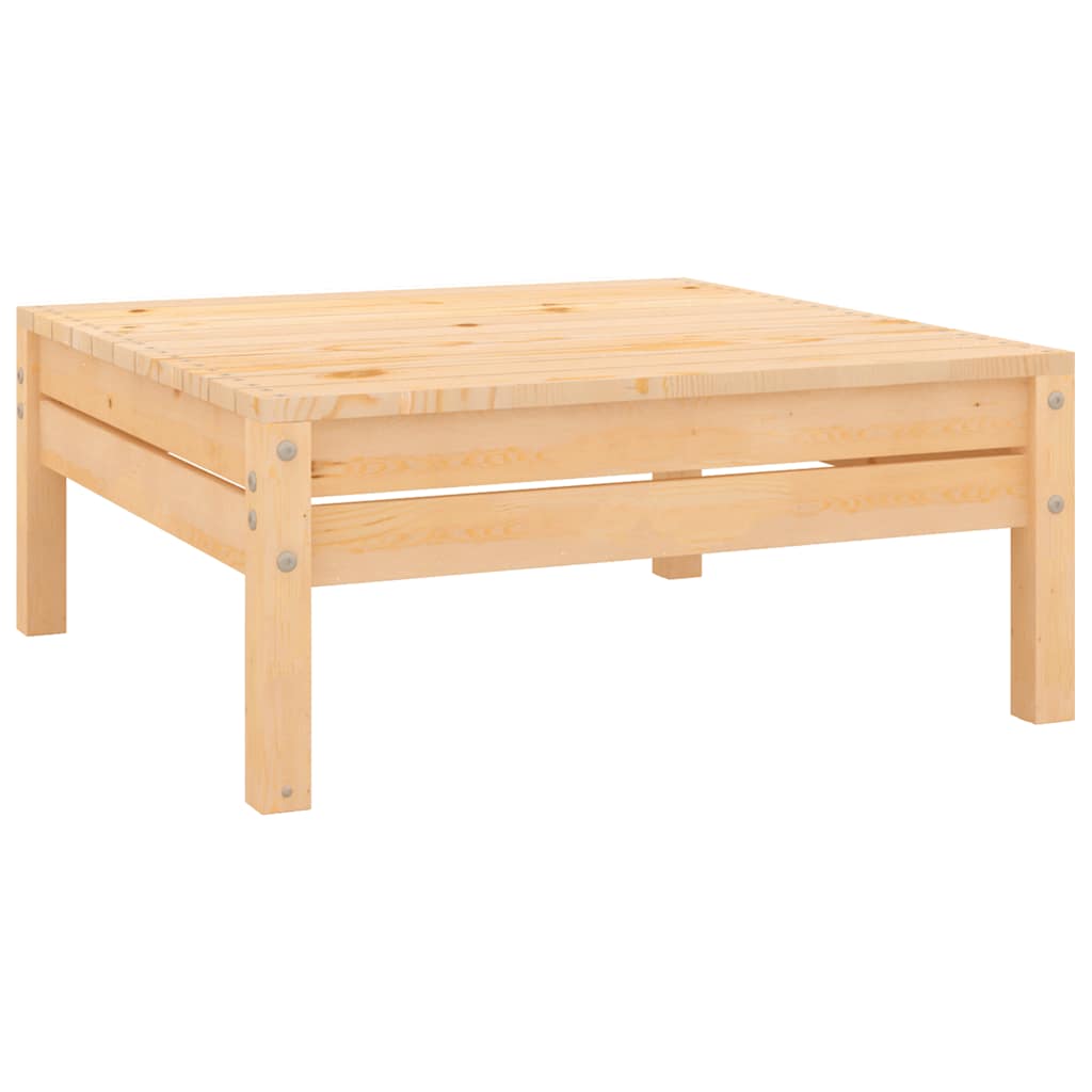 Salon de jardin 8 pcs Bois de pin massif - XIOS