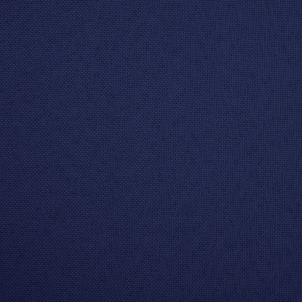 Tabourets de rangement pliables lot de 2 bleu faux lin - XIOS