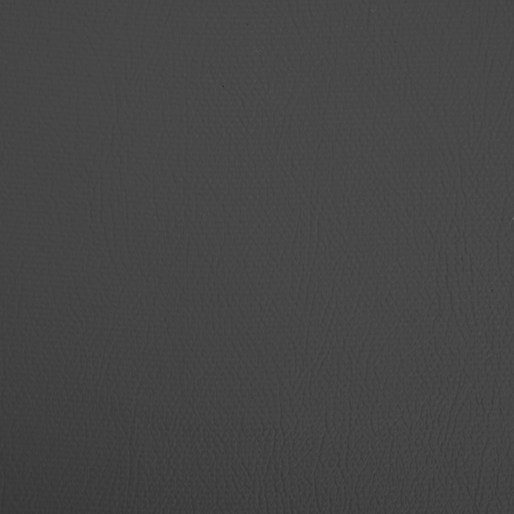 Tabourets de rangement pliables lot de 2 gris PVC - XIOS