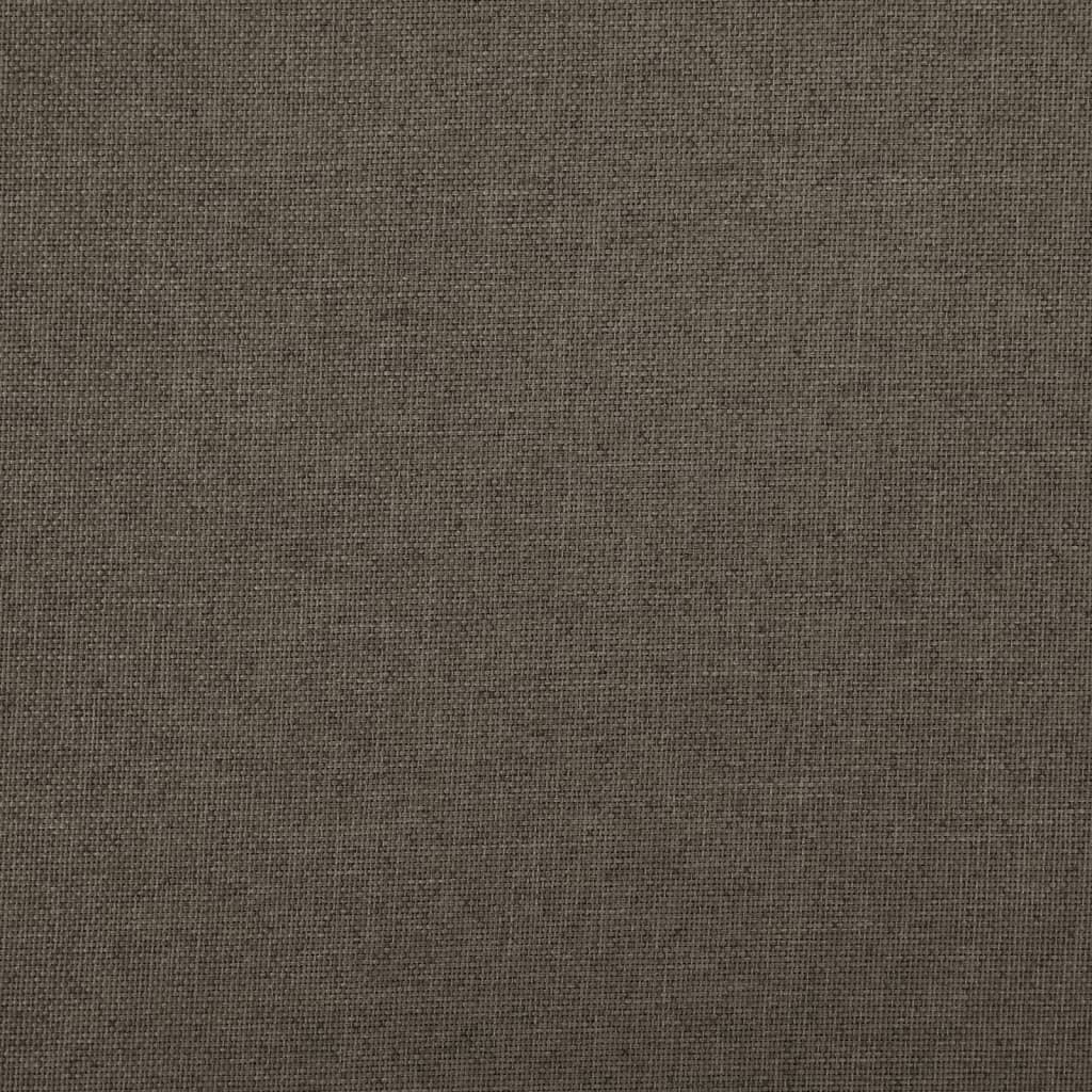 Banc de rangement pliable Marron 76x38x38 cm Faux lin - XIOS