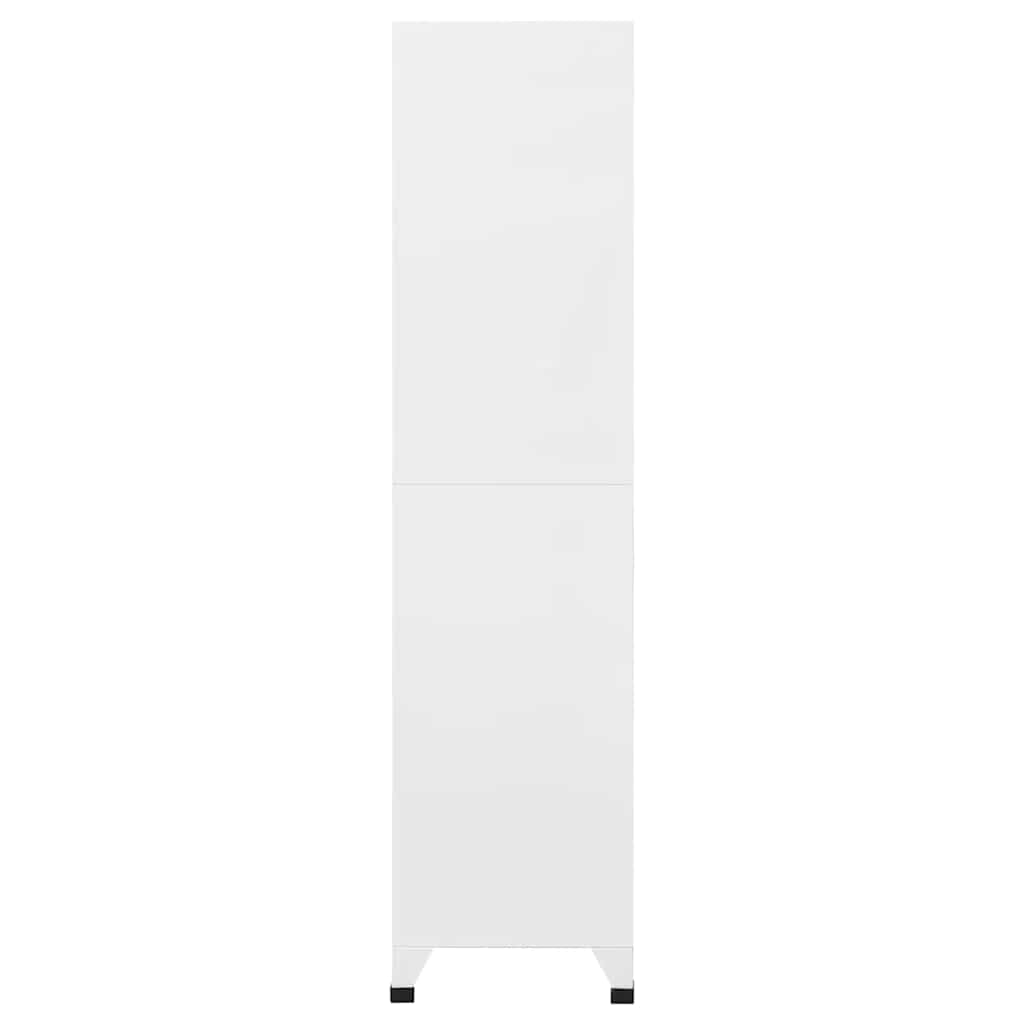Armoire à casiers Gris clair 90x40x180 cm Acier - XIOS