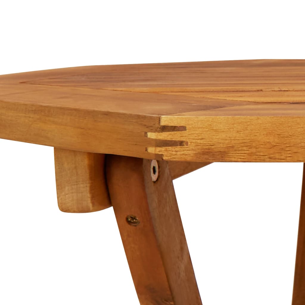 Ensemble à manger de jardin 5 pcs Bois d'acacia solide - XIOS