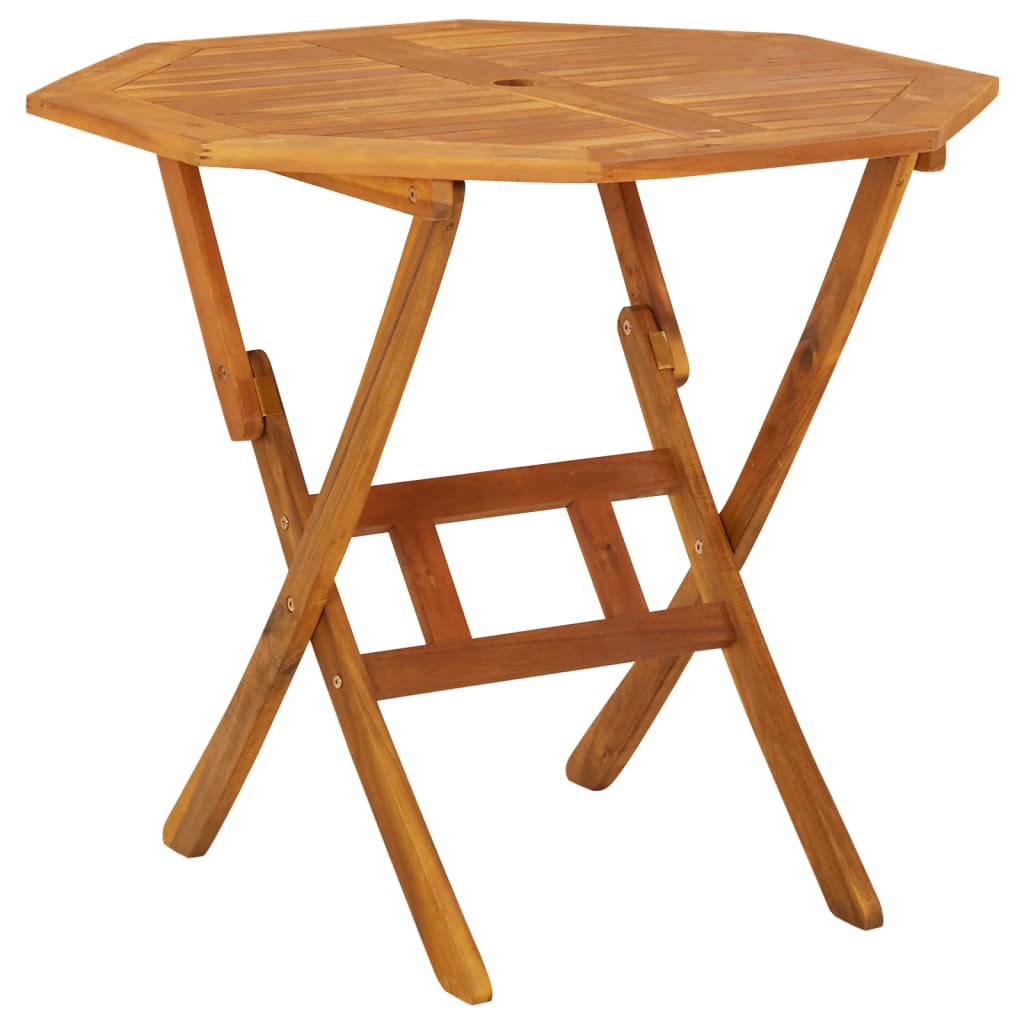 Ensemble à manger de jardin 5 pcs Bois d'acacia solide - XIOS
