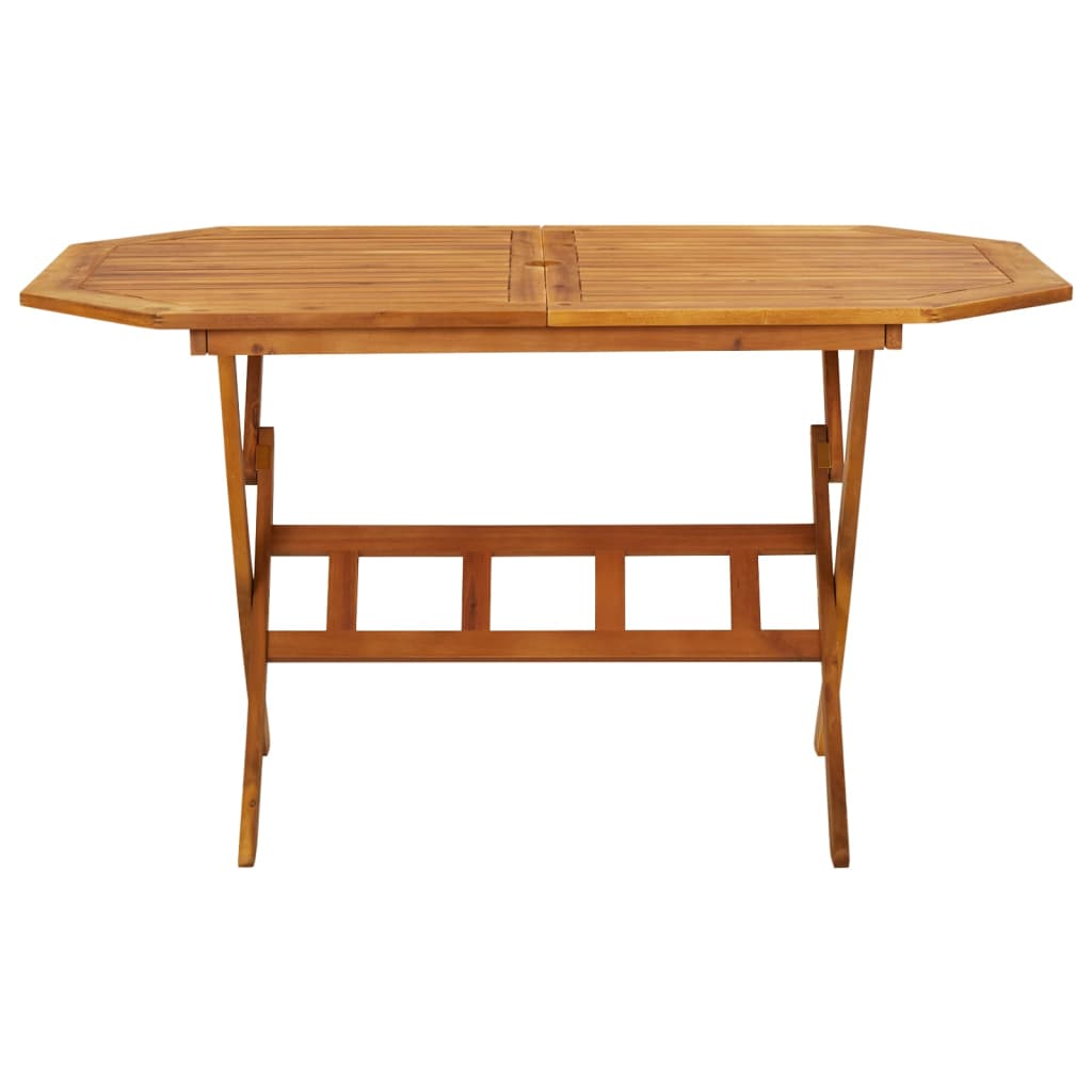 Ensemble à manger de jardin 7 pcs Bois d'acacia massif