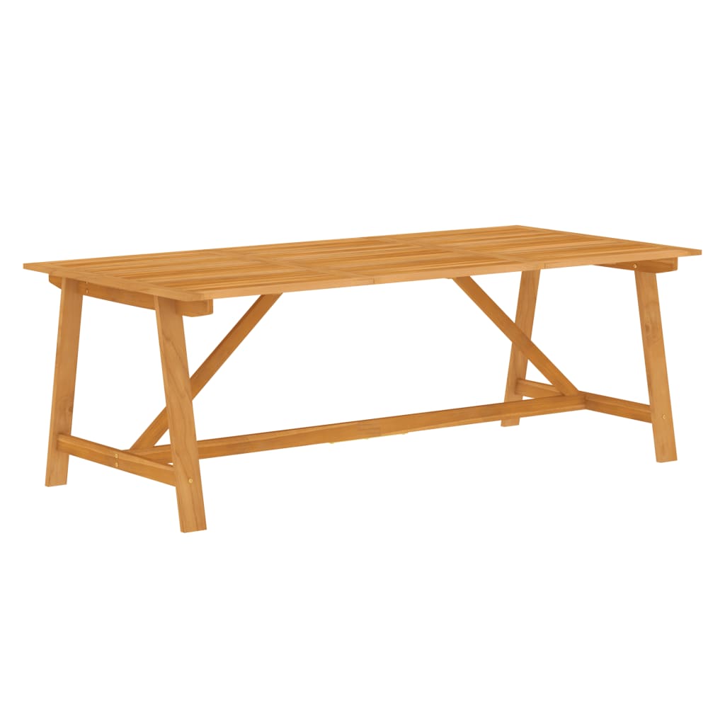 Ensemble à manger de jardin 7 pcs Bois d'acacia solide