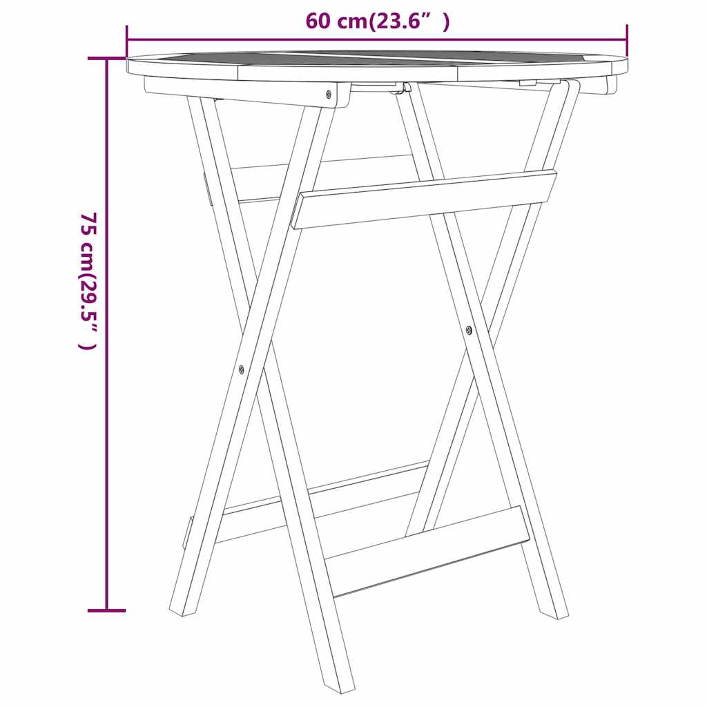 Ensemble à manger de jardin 3 pcs Bois de teck massif