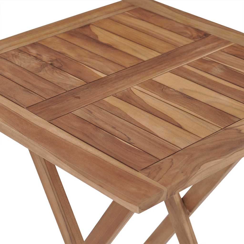 Ensemble à manger de jardin 3 pcs Bois de teck massif