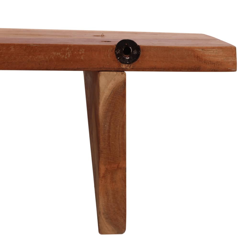 Étagères murales 2 pcs 110x20x18 cm bois massif d'acacia - XIOS