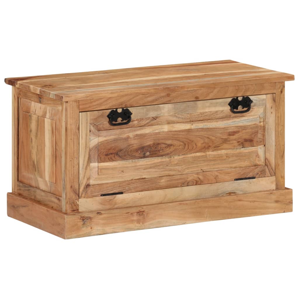 Banc de rangement de chaussures 85x40x45cm Bois d'acacia massif - XIOS