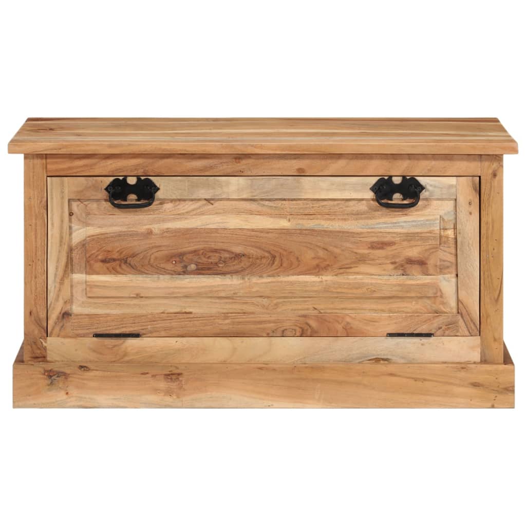 Banc de rangement de chaussures 85x40x45cm Bois d'acacia massif - XIOS