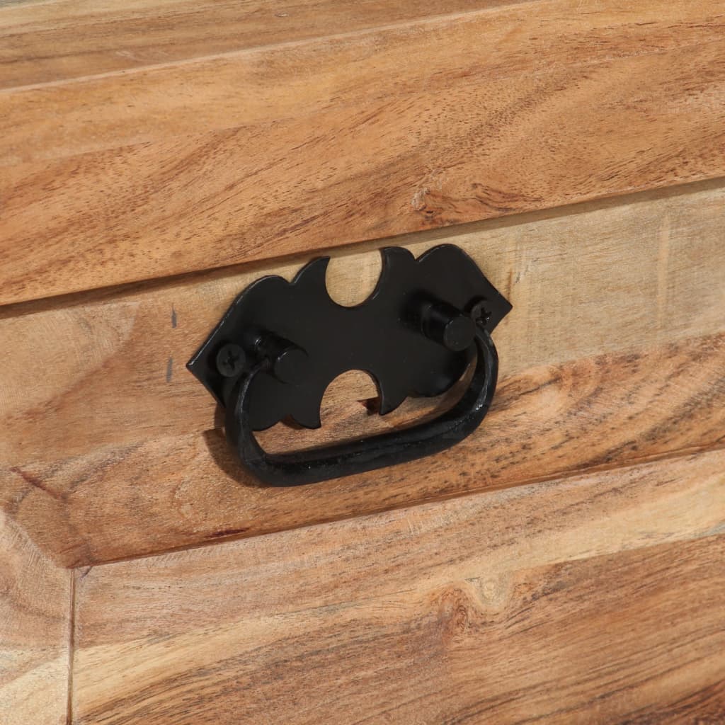 Banc de rangement de chaussures 85x40x45cm Bois d'acacia massif - XIOS