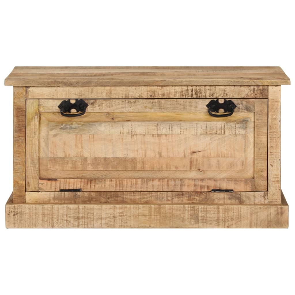 Banc de rangement de chaussures 85x40x45 cm Bois de manguier - XIOS