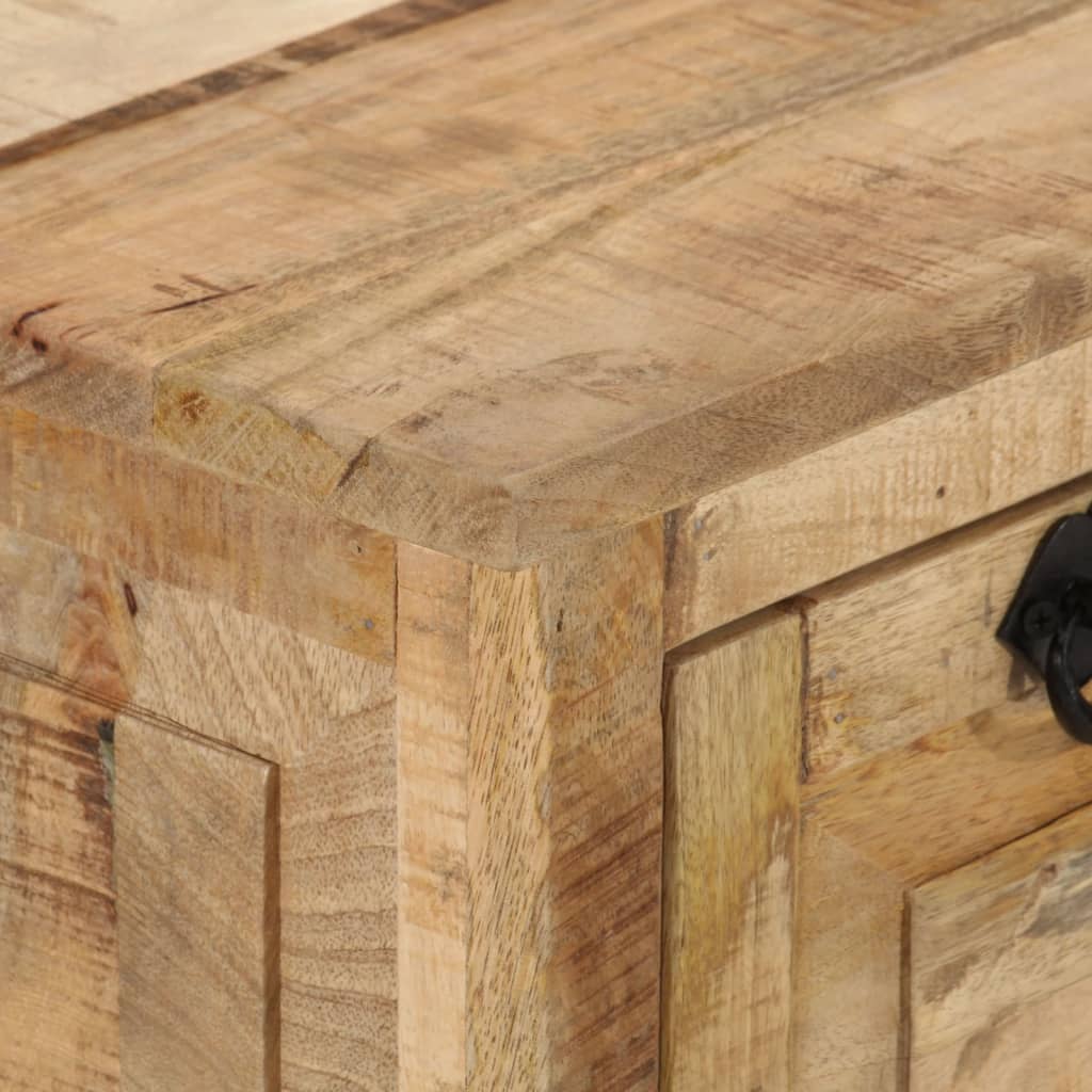 Banc de rangement de chaussures 85x40x45 cm Bois de manguier - XIOS