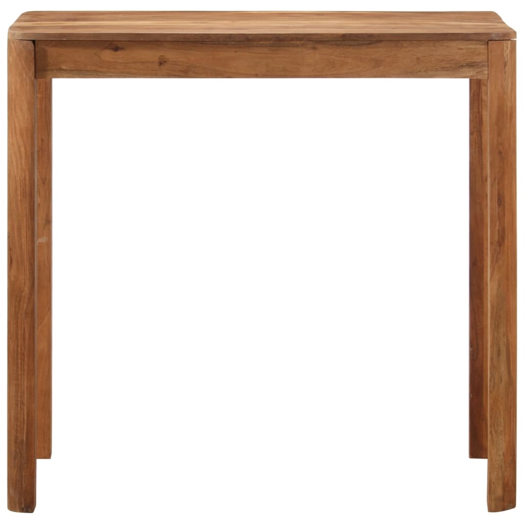 Table de bar bois massif d'acacia et finition miel 110x55x106cm - XIOS