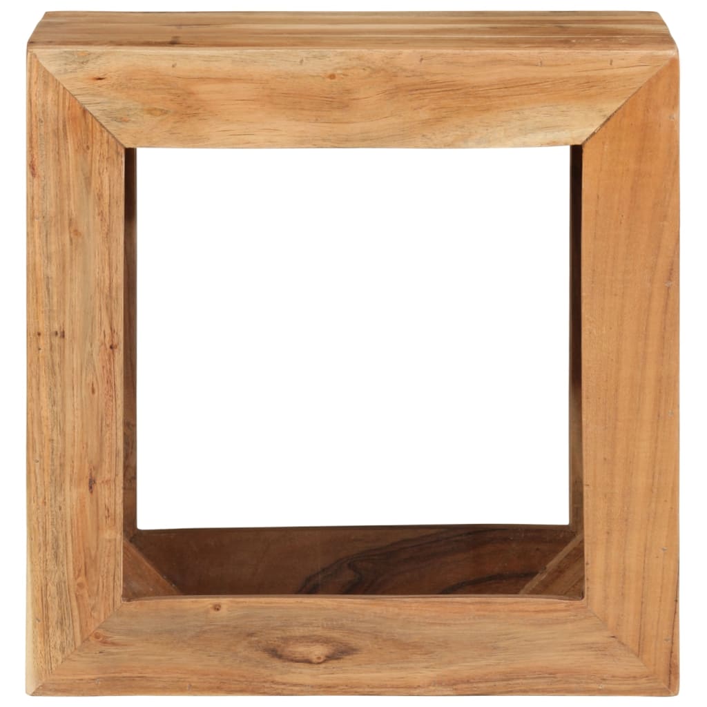 Tabouret 40x30x40 cm Bois d'acacia solide - XIOS