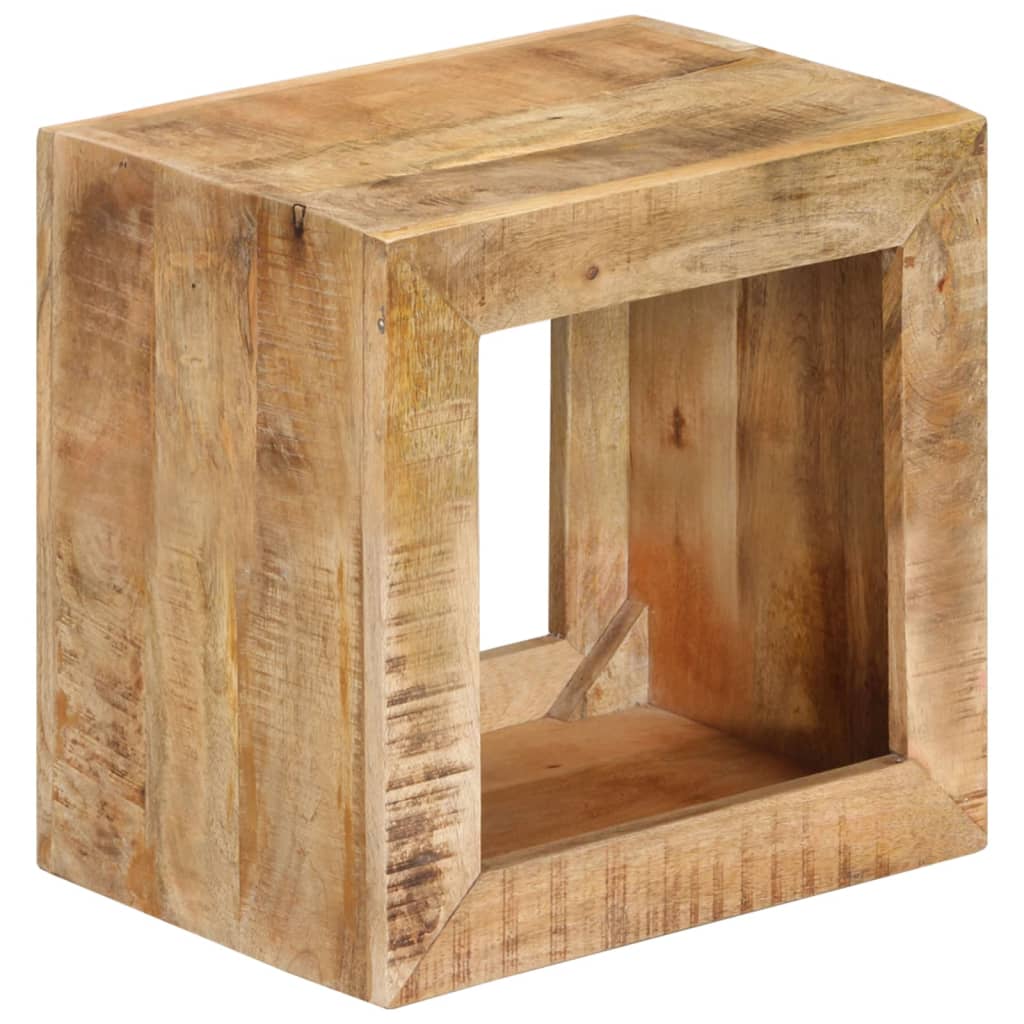 Tabouret 40x30x40 cm Bois de manguier solide - XIOS