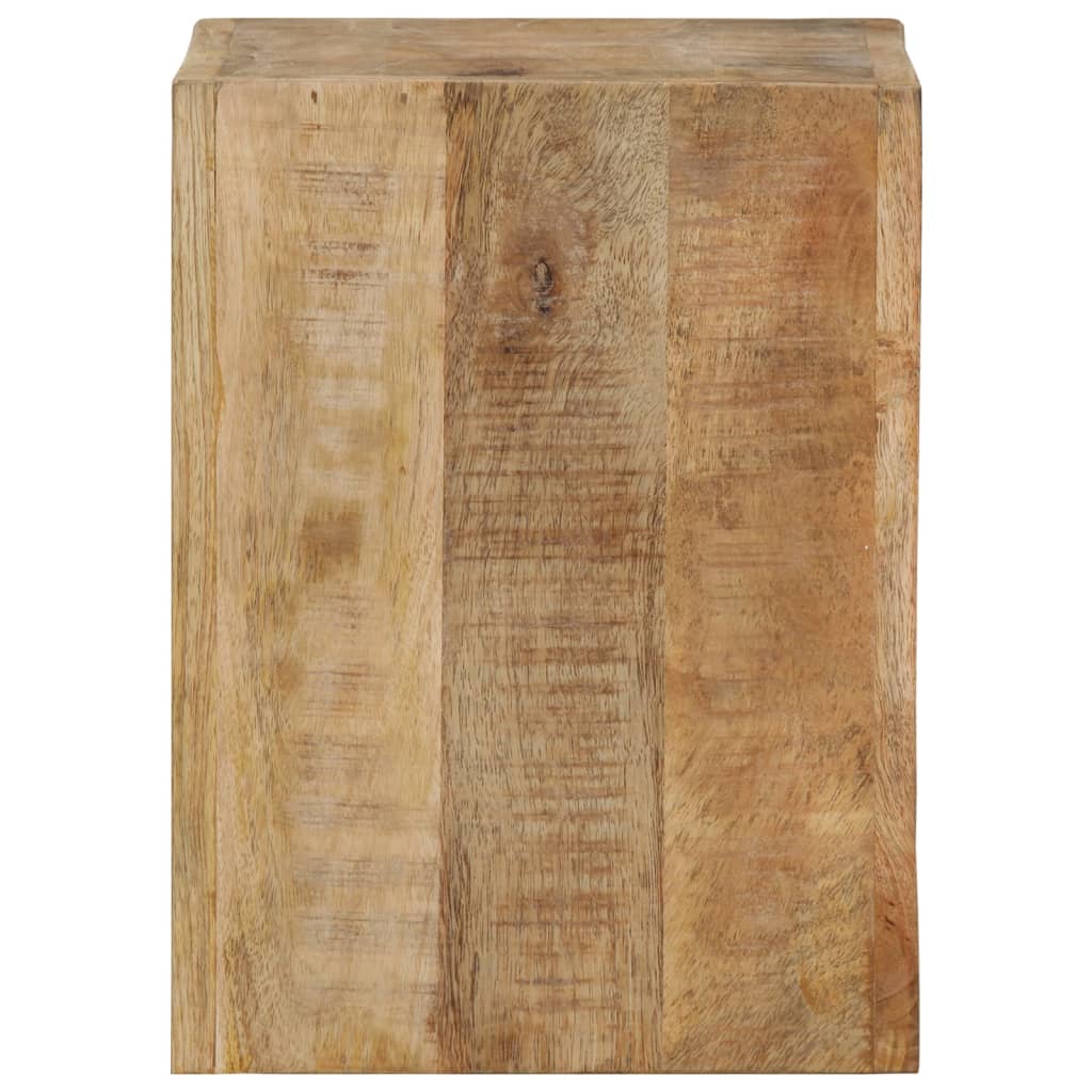 Tabouret 40x30x40 cm Bois de manguier solide - XIOS