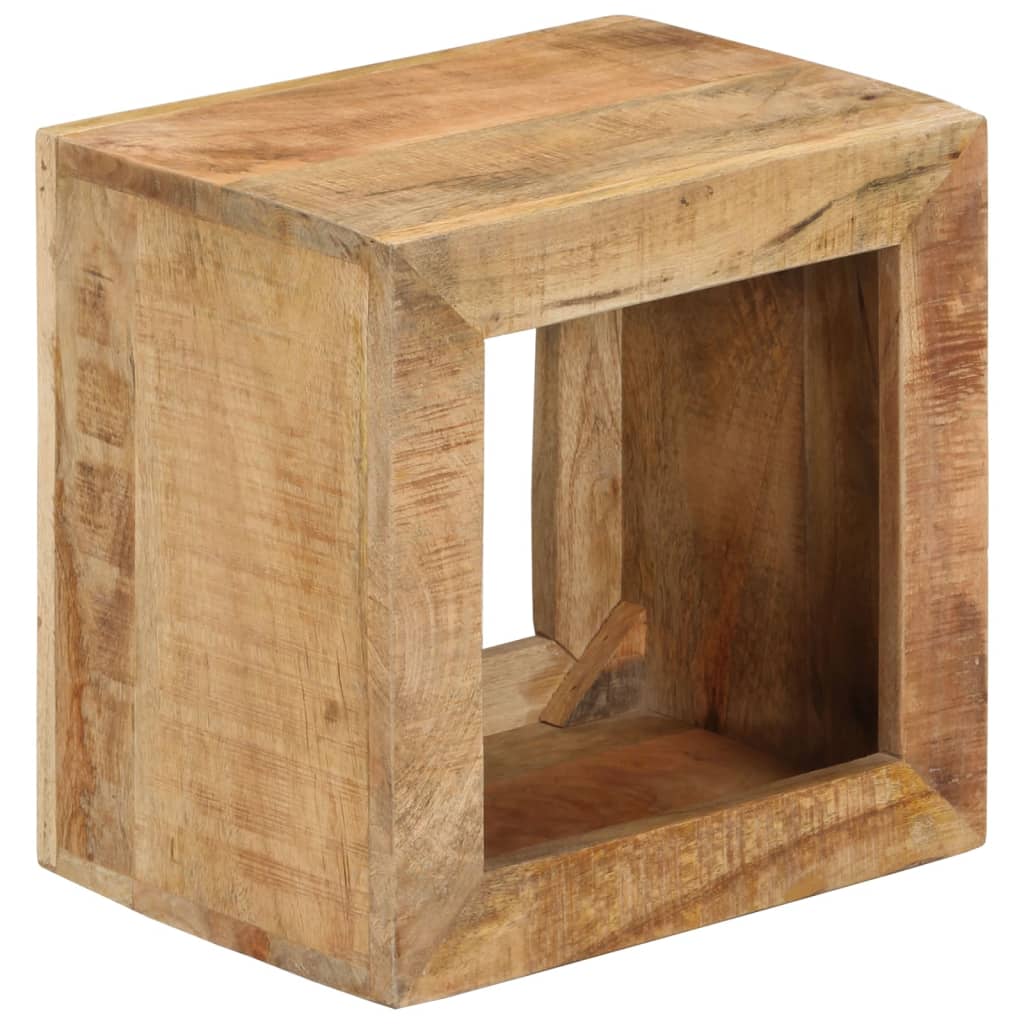 Tabouret 40x30x40 cm Bois de manguier solide - XIOS