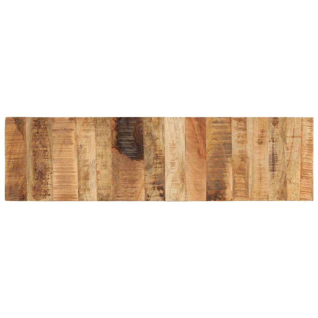 Meuble TV 110x30x40 cm Bois massif de manguier - XIOS