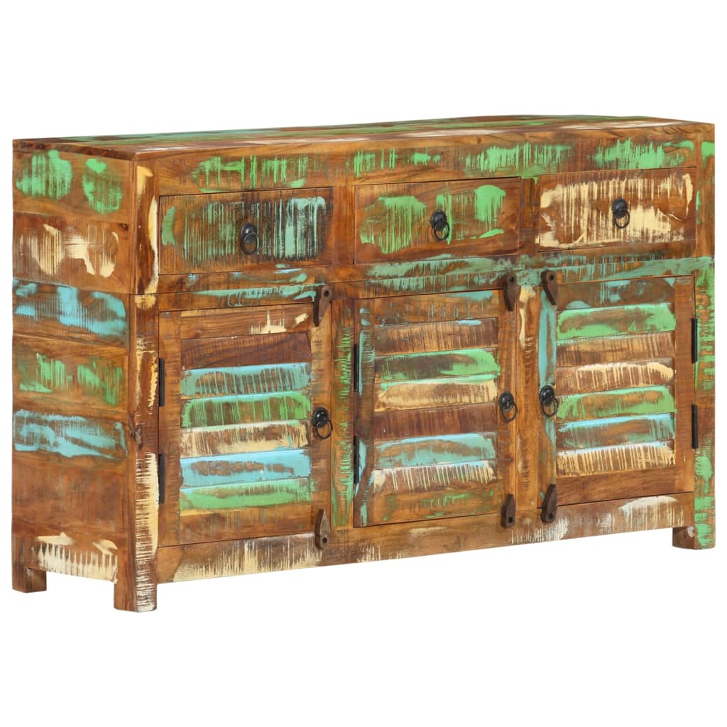 Buffet 110x30x65 cm Bois massif de récupération - XIOS