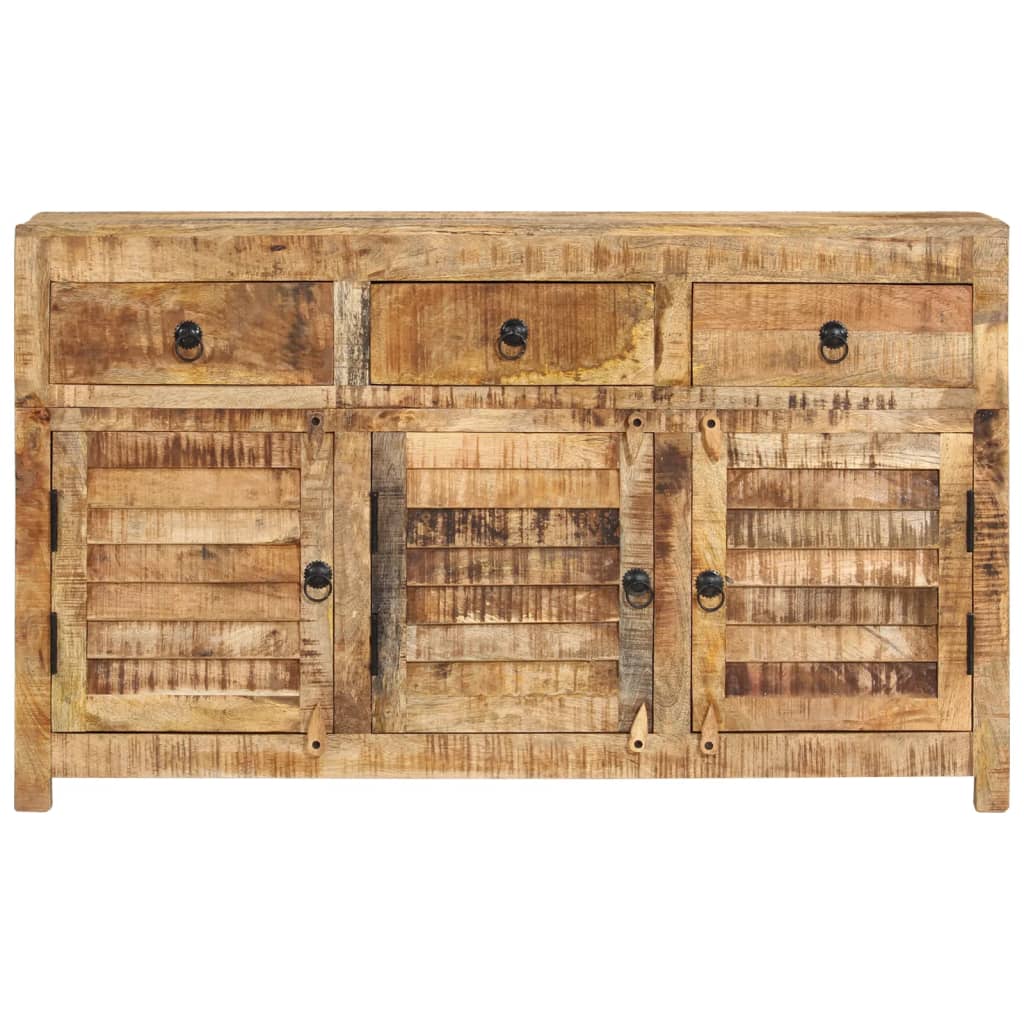 Buffet 110x30x65 cm Bois massif de manguier - XIOS