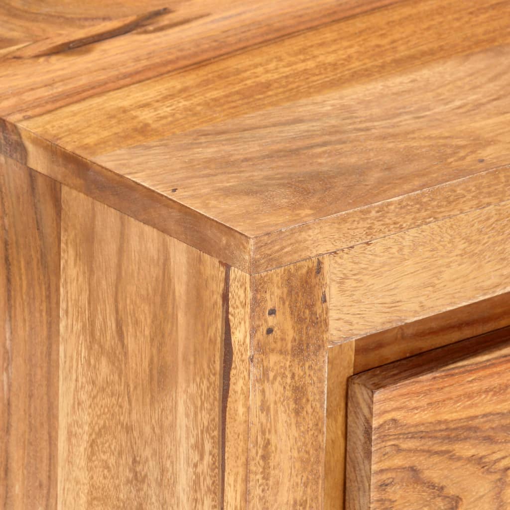 Armoire à tiroirs 60x33x75 cm Bois d'acacia massif - XIOS