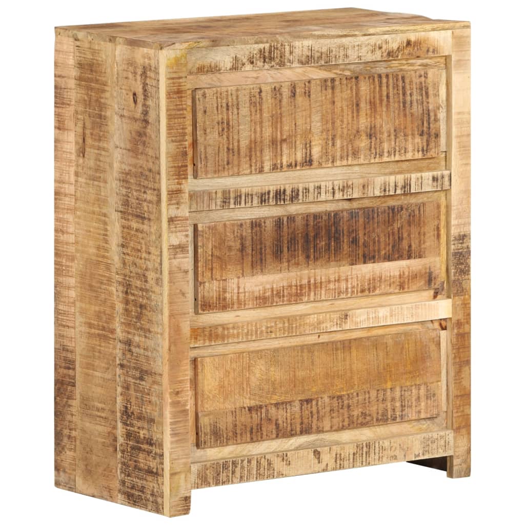Armoire à tiroirs 60x33x75 cm Bois massif de manguier - XIOS