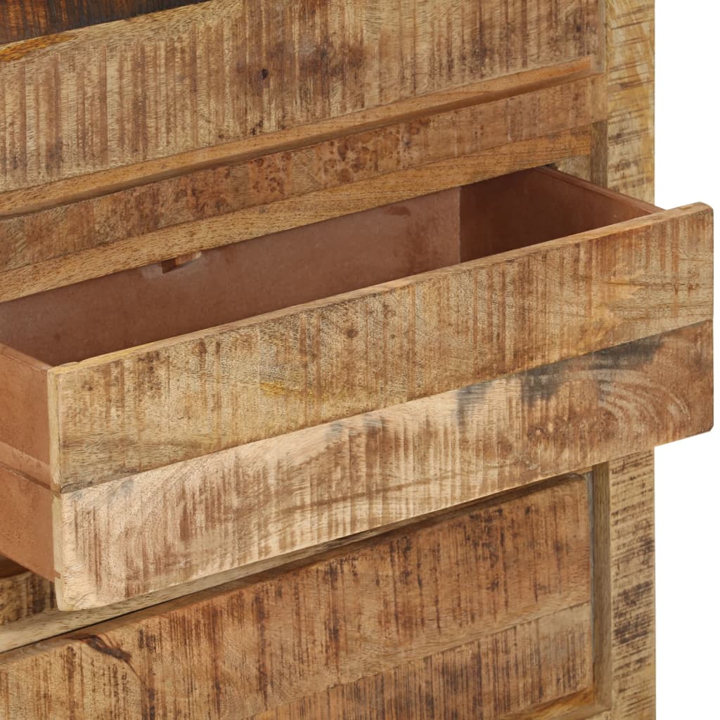 Armoire à tiroirs 60x33x75 cm Bois massif de manguier - XIOS