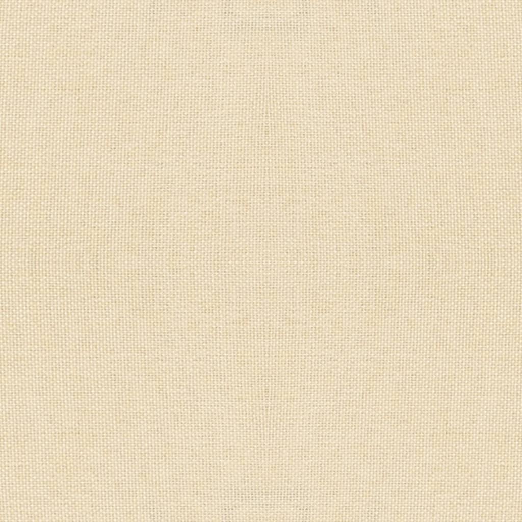 Chaises pivotantes à manger lot de 4 Crème Tissu - XIOS