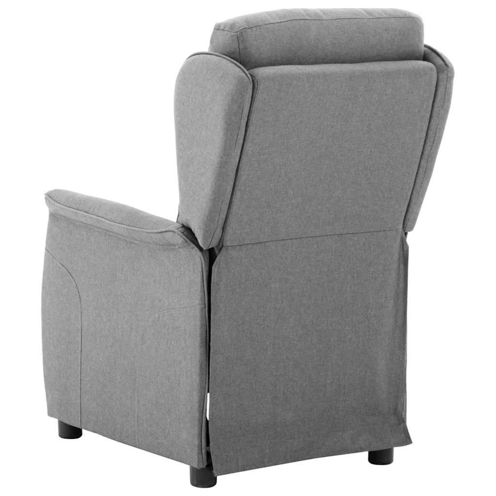 Fauteuil inclinable Gris clair 67.5 x 93.5 x 101.5 cm tissu - XIOS