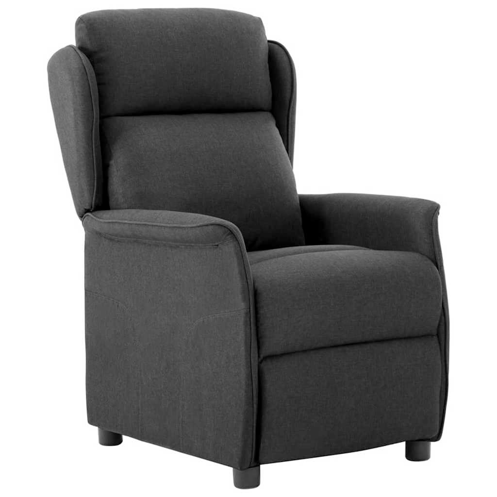 Fauteuil inclinable Gris foncé 67.5 x 93.5 x 101.5 cm tissu - XIOS