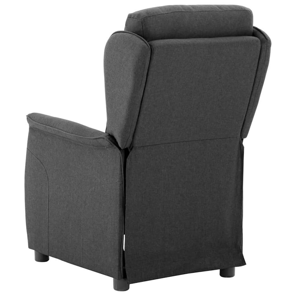 Fauteuil inclinable Gris foncé 67.5 x 93.5 x 101.5 cm tissu - XIOS