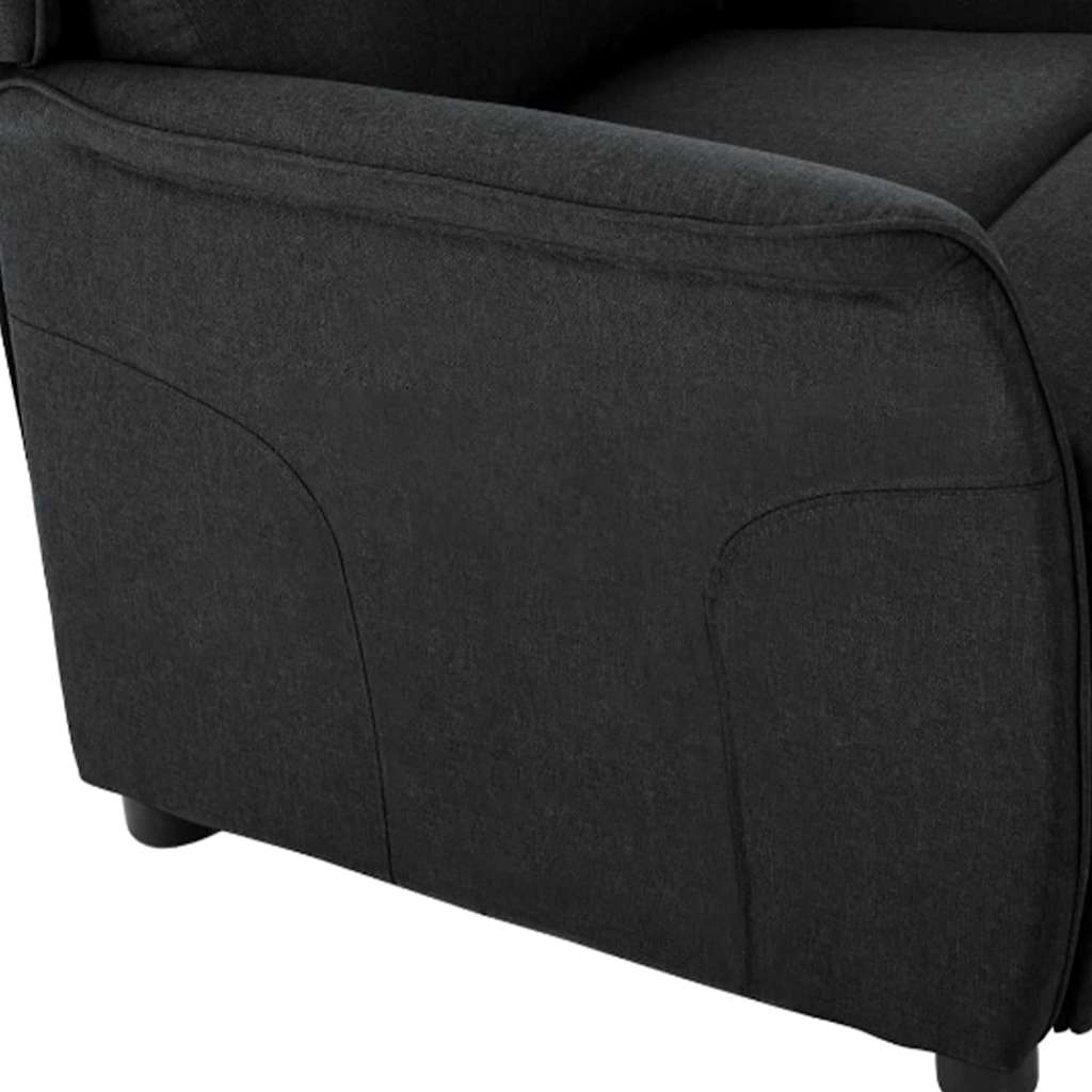 Fauteuil inclinable Noir Polyester