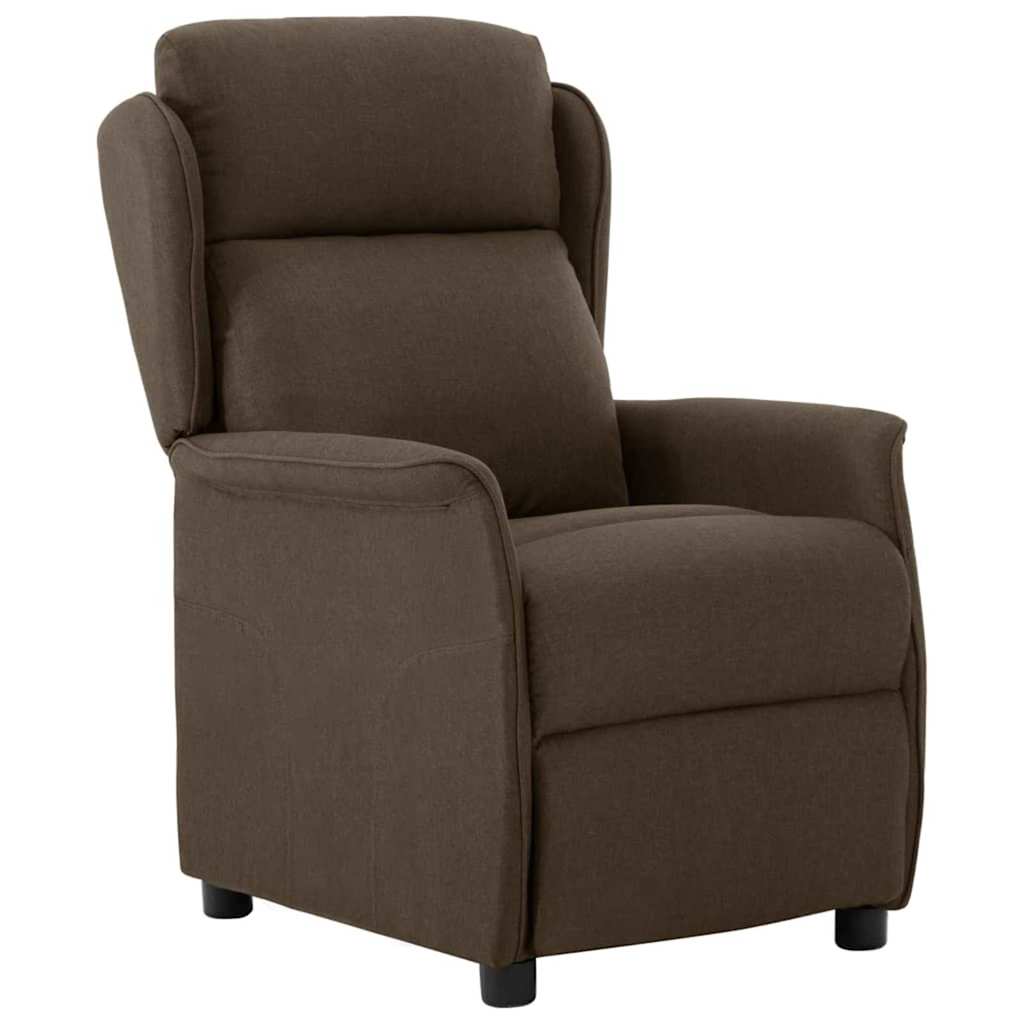 Fauteuil inclinable Marron 67.5 x 93.5 x 101.5 cm tissu - XIOS