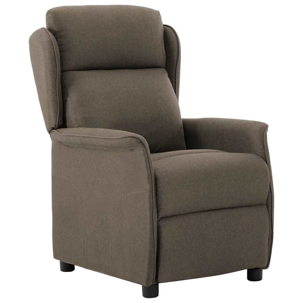 Fauteuil inclinable Taupe 67.5 x 93.5 x 101.5 cm tissu - XIOS
