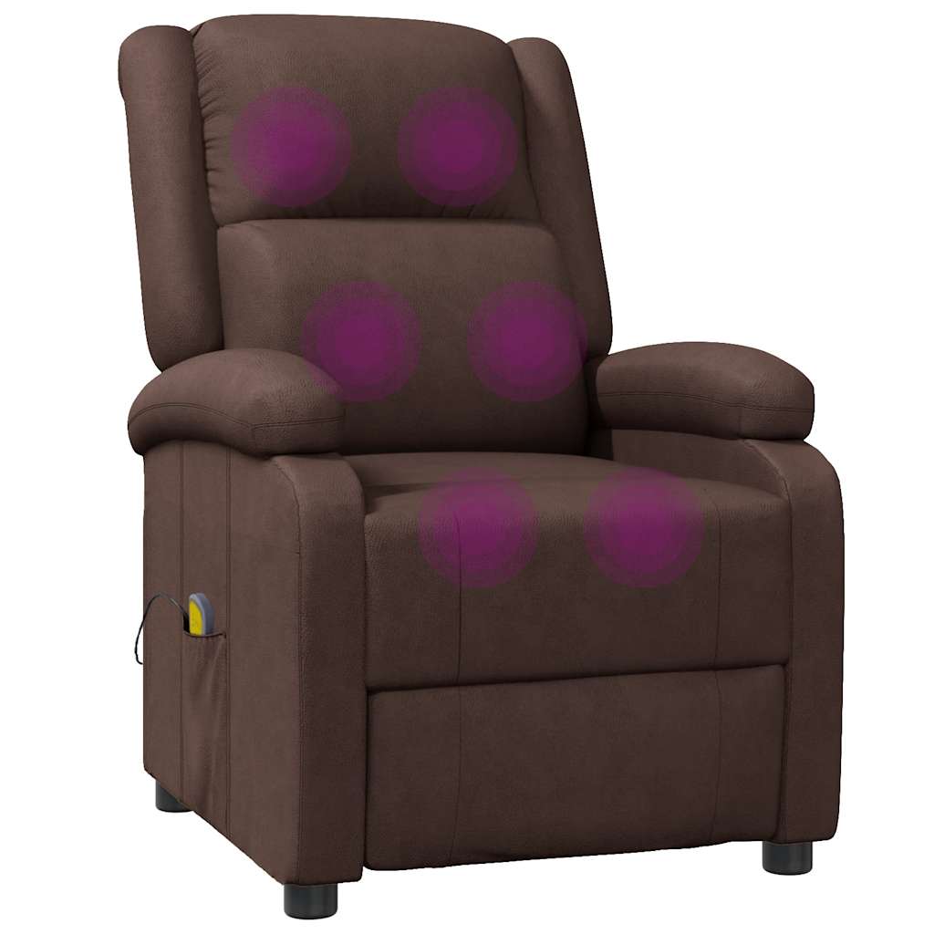 Fauteuil de massage Marron Similicuir - XIOS