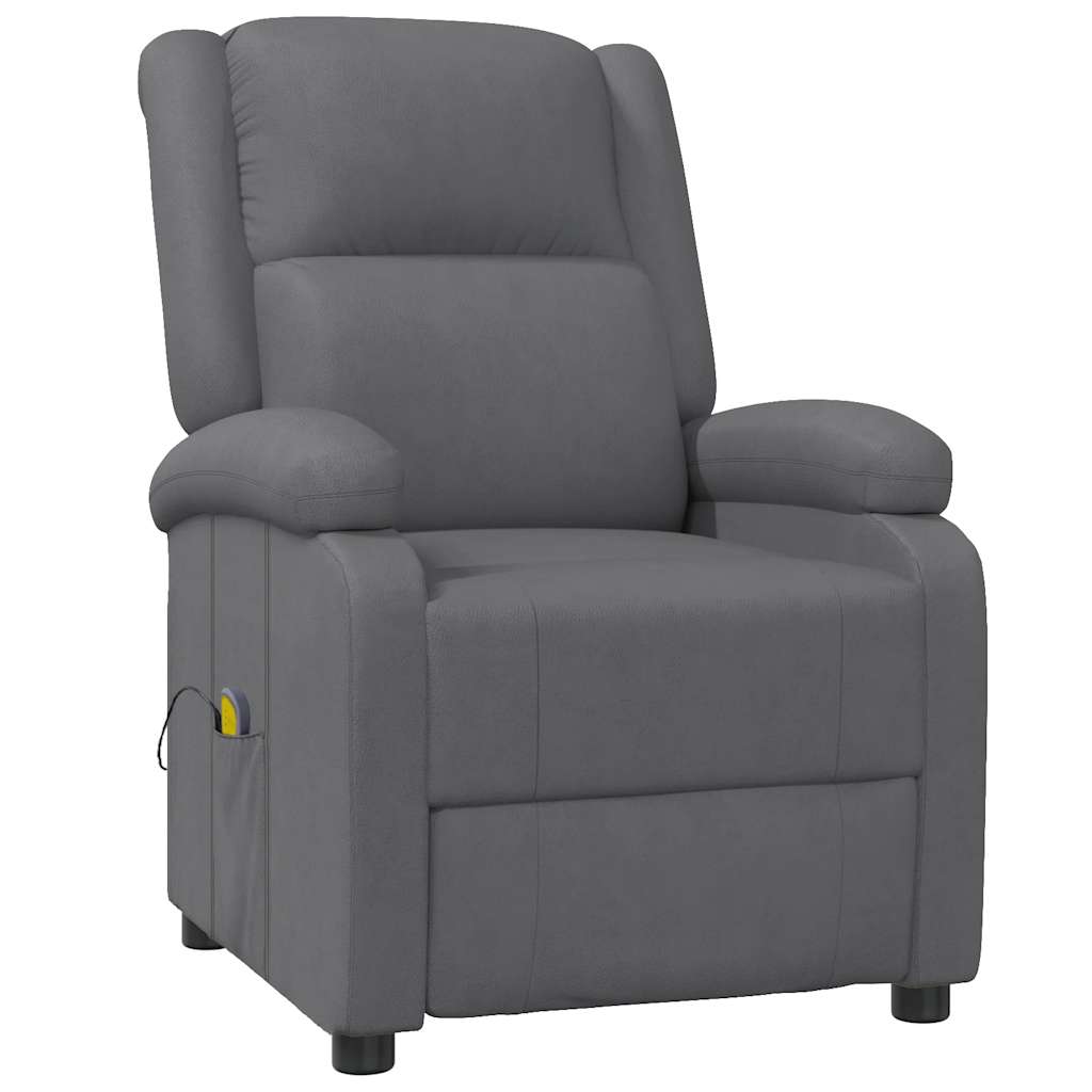Fauteuil de massage Gris Similicuir - XIOS