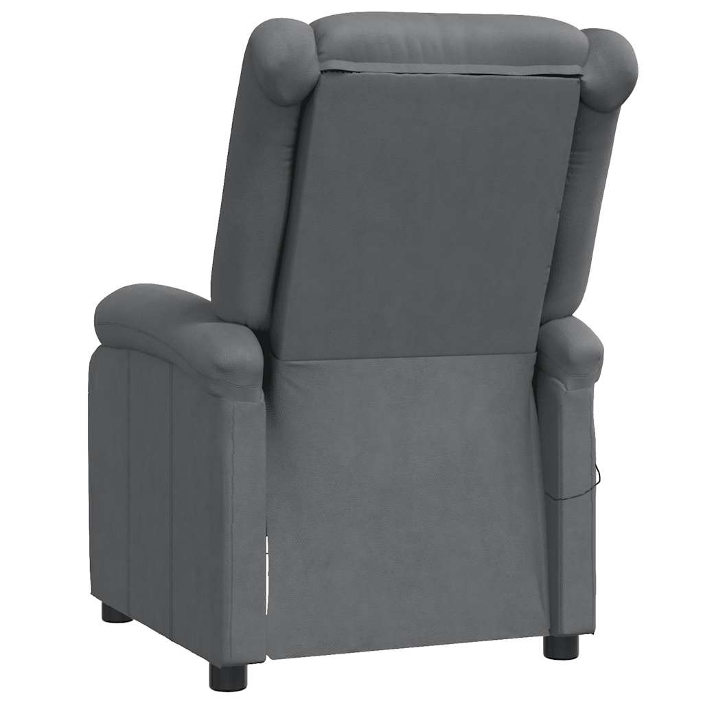 Fauteuil de massage Gris Similicuir - XIOS