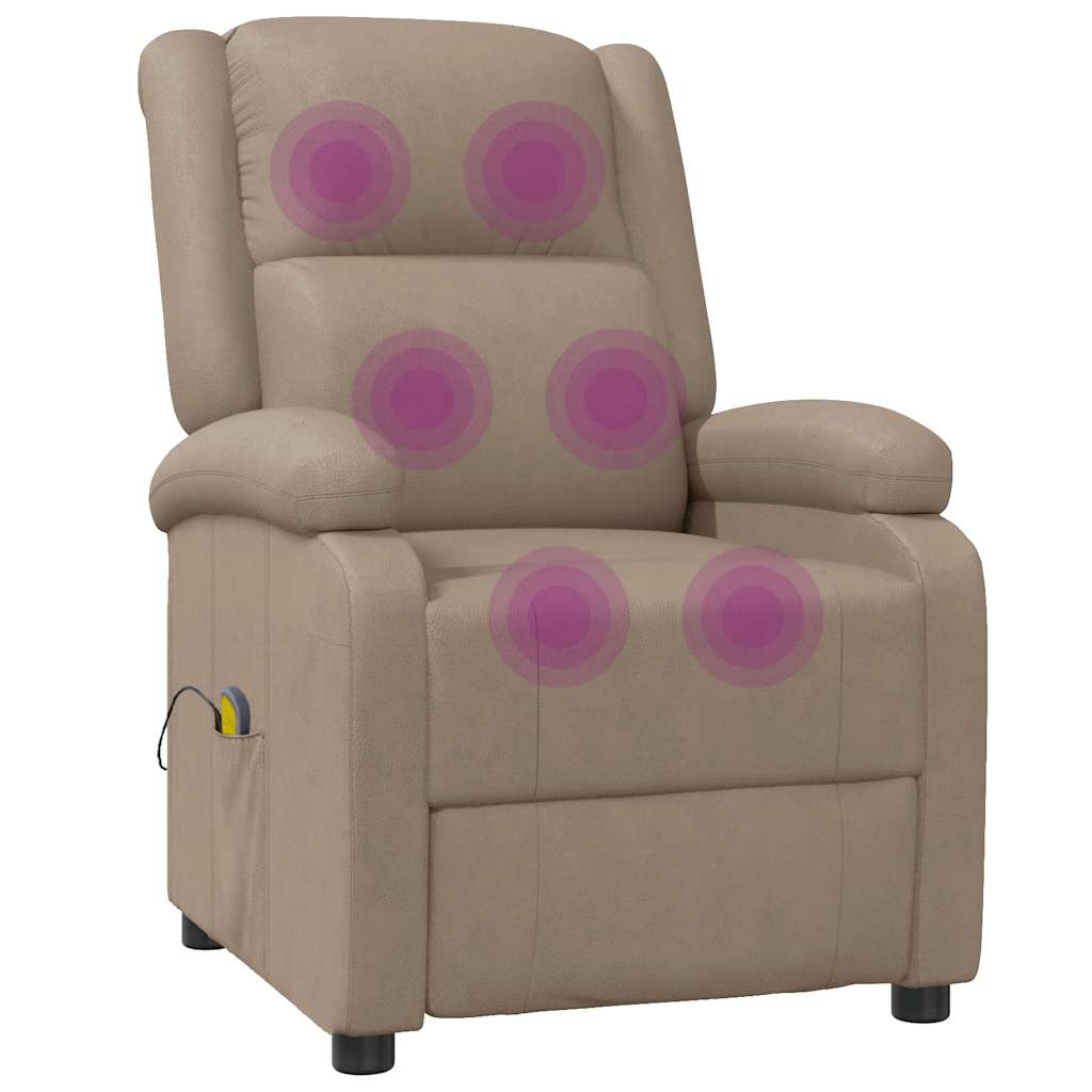 Fauteuil de massage Cappuccino Similicuir - XIOS