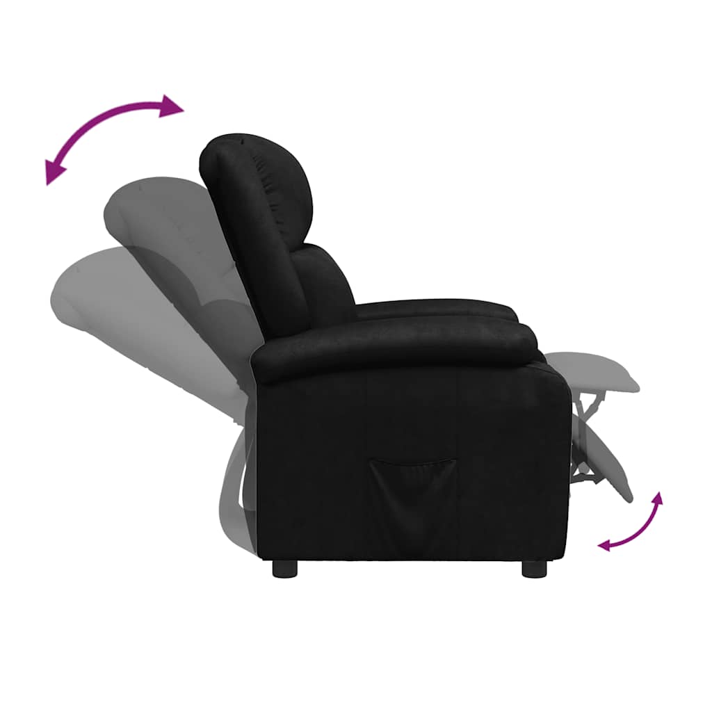 Fauteuil inclinable Noir Similicuir - XIOS
