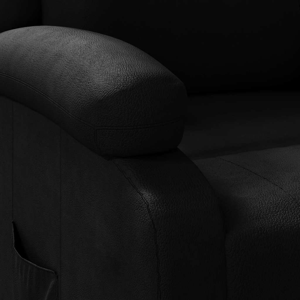 Fauteuil inclinable Noir Similicuir - XIOS