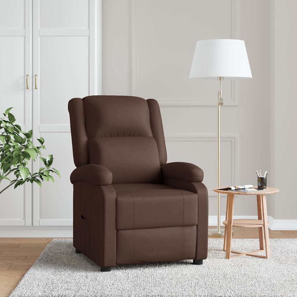 Fauteuil inclinable Marron Similicuir - XIOS