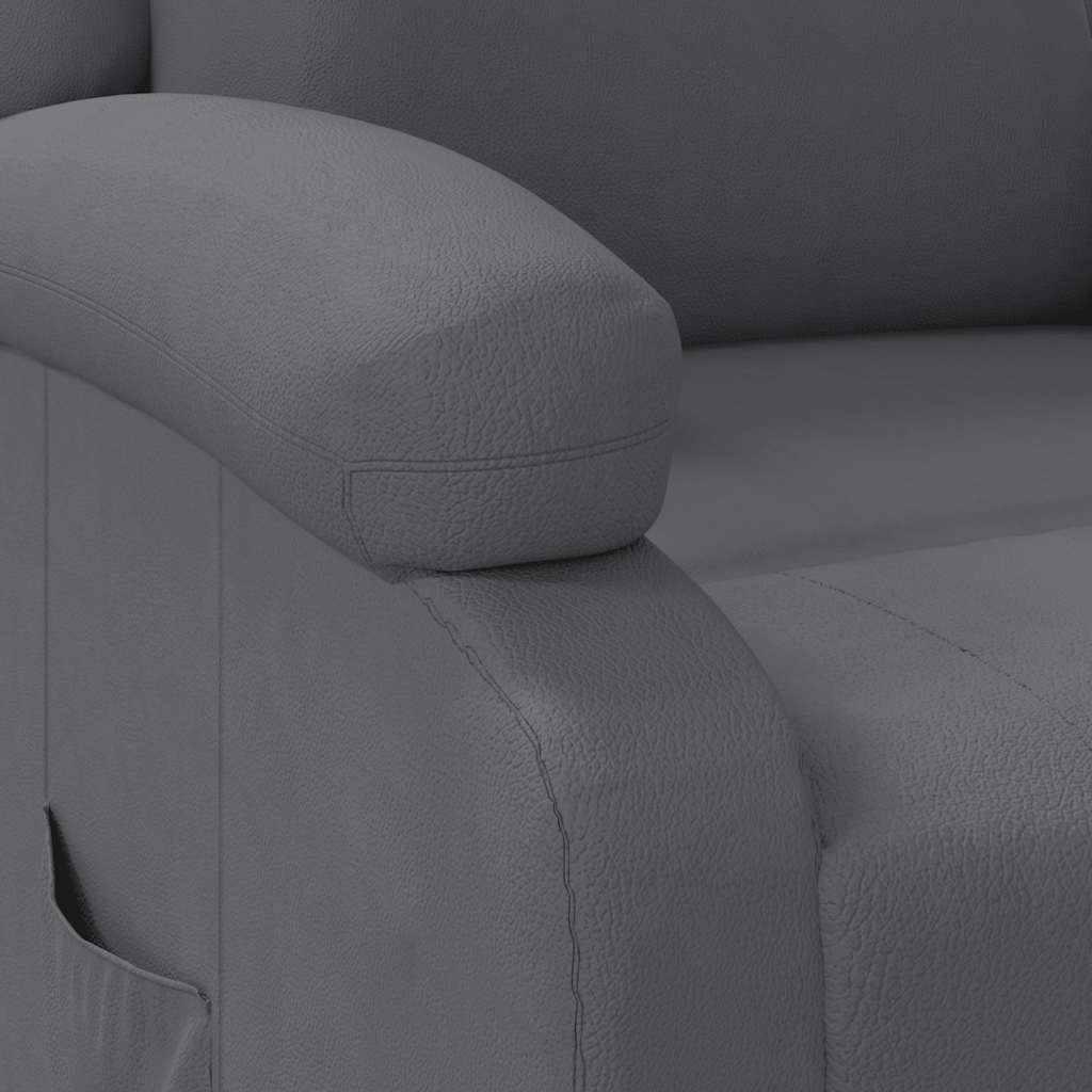 Fauteuil inclinable Gris Similicuir - XIOS