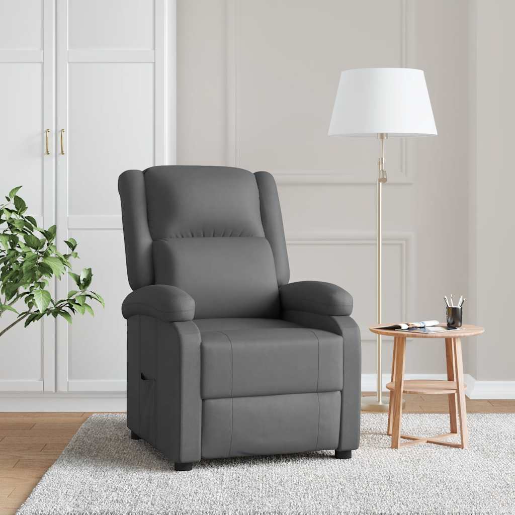 Fauteuil inclinable Gris Similicuir - XIOS