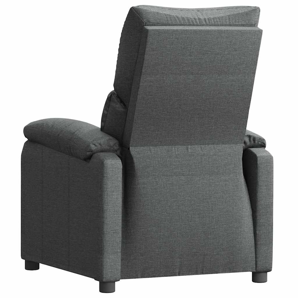 Fauteuil inclinable Gris foncé Tissu - XIOS
